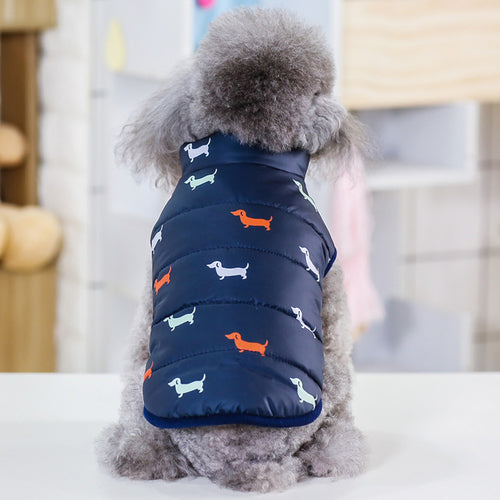 Pet Dog Winter Coat Small Dog Clothes Warm Dog