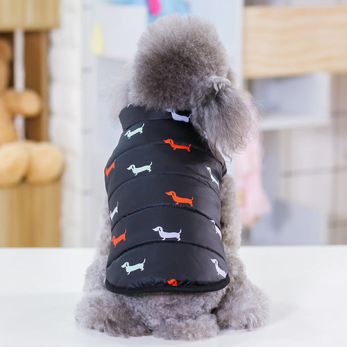 Pet Dog Winter Coat Small Dog Clothes Warm Dog