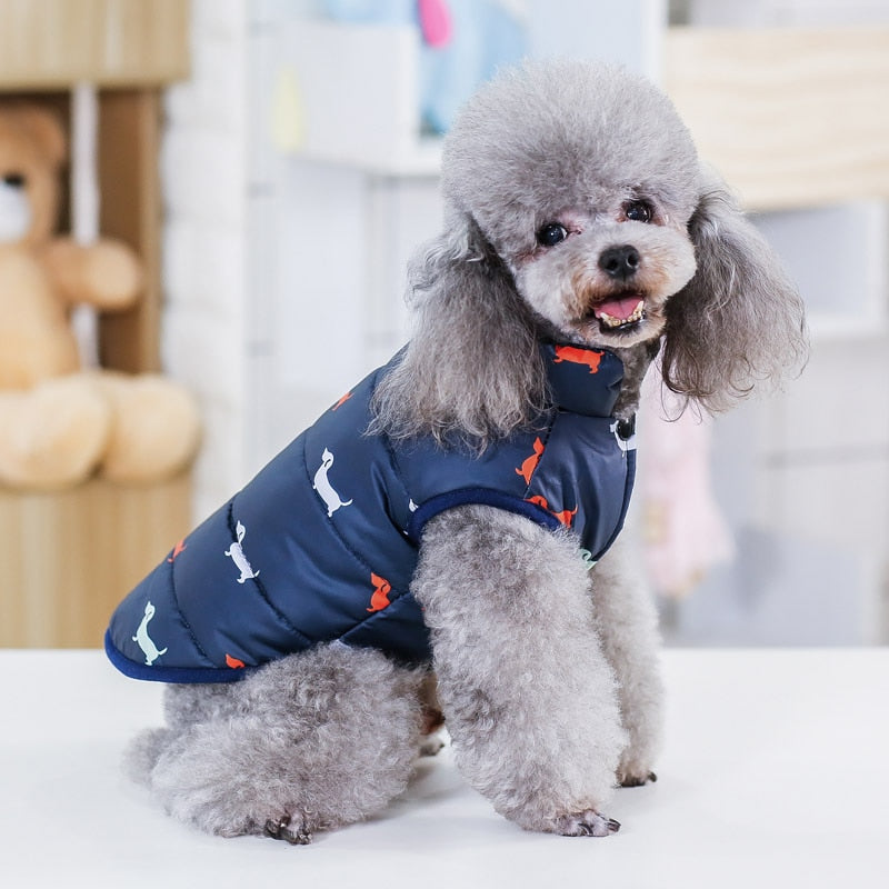 Pet Dog Winter Coat Small Dog Clothes Warm Dog